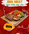 TIỆC BBQ TẠI NHÀ – CÓ THỊT TẨM ƯỚP SẴN TẠI 3G